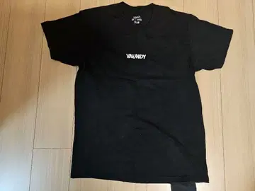 Vaundy 로고 티셔츠 블랙 XL 사이즈