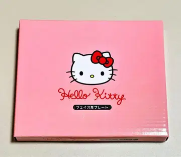 산리오 캐릭터즈 페이스형 플레이트 [ 헬로키티 ]