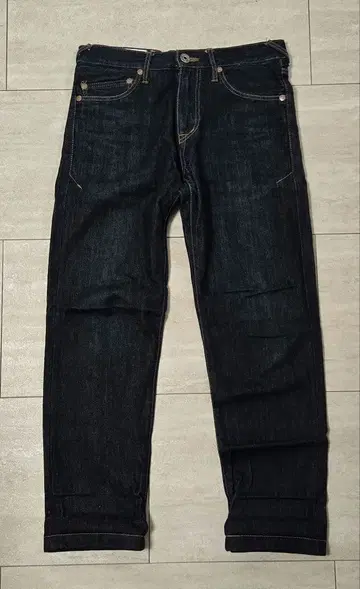 CROSSLEY 스트레이트 데님 인디고