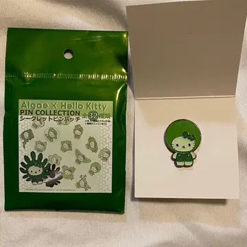 오사카 간사이 박람회 일본관 해조 키티 핀 배지 마리모