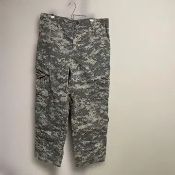 미군 실물 ACU 디지털 카모 컴뱃 카고 팬츠 M-R