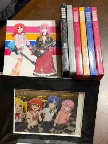 봇치 더 록 Blu-ray 전권 수납 케이스 포함 특전 캐릭터 파인 매트