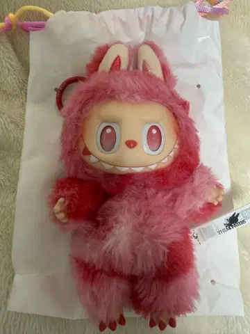 POPMART LABUBU 봉제 인형 정품