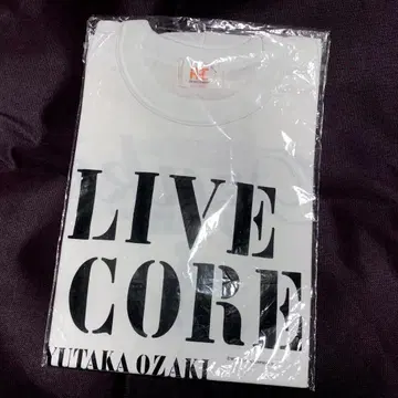 오자키 유타카 도쿄돔 BIG EGG 부활 라이브 LIVE CORE 티셔츠