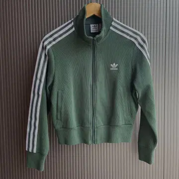 adidas 아디컬러 쓰리 스트라이프 슬림 니트 트랙탑