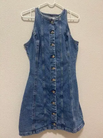 ZARA 원피스 데님 미니 기장