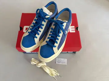 CONVERSE ONE STAR 스웨이드 파랑 27.0cm