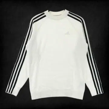 ADIDAS 아디다스 니트 스웨터 울 혼방 화이트 골프웨어