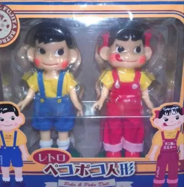 미개봉 새상품 후지야 밀키 페코짱 레트로 페코짱 포코짱 인형
