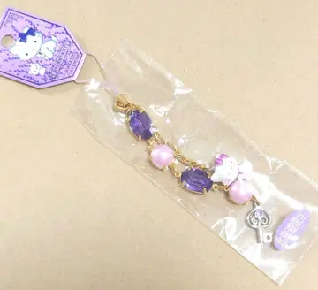 챠미키티 홋카이도 한정 고져스 스트랩 라벤더 산리오