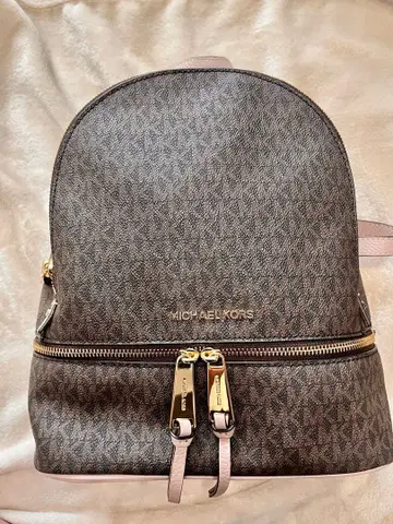MICHEAL KORS 백팩 RHEA ZIP 백팩 핑크 브라운
