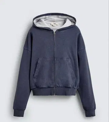 ZARA 와플 니트 후디