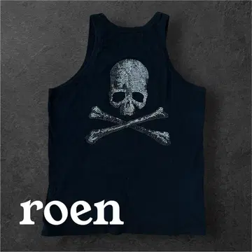 Roen 스컬 큐빅 탱크탑