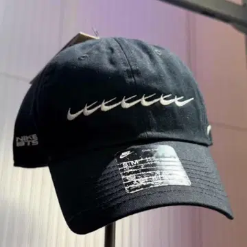 BTS NIKE 콜라보 모자 Cap M 블랙 미개봉 새상품 한국 한정판