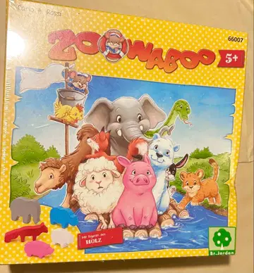 뗏목 동물원 일본어판 Zoowaboo 보드게임