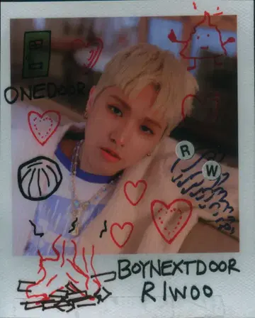 BOYNEXTDOOR HOW? RIWOO 폴라로이드