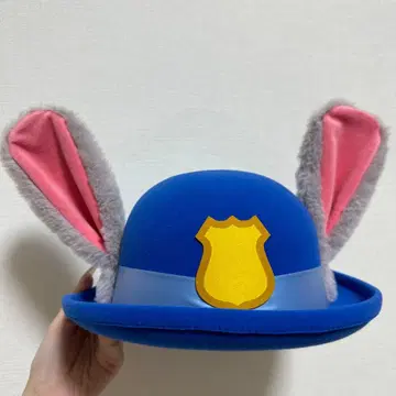 주토피아 주디 경찰 모자