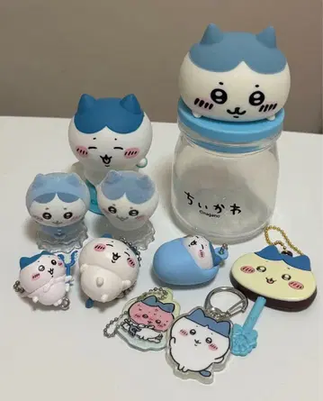 치이카와 하치와레 키링 피규어 세트