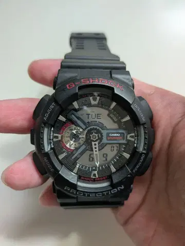 [ 미사용급 ] G-SHOCK 손목시계 GA-110 블랙 데지아나