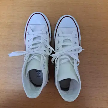 CONVERSE ALL STAR 키즈 하이컷 화이트 23cm