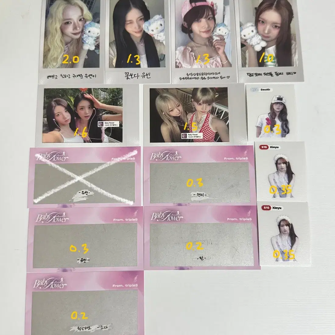 Shop triples polaroid on Bunjang Global Site - No more Korean account!