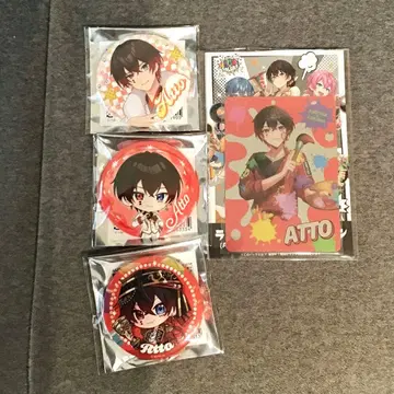 AMPTAKx COLORS 앗토 캔뱃지 카드 랜덤 stpr