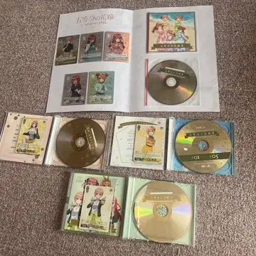 5등분의 신부 라디오 CD 카드 포함 세트