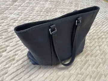 츠치야 가방 한정판 토트백 다크 네이비