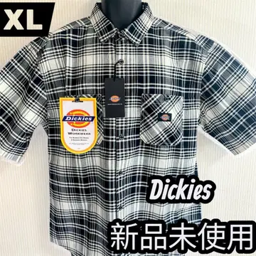 Dickies 디키즈 옴브레 체크 반팔 셔츠 XL 미사용 새상품