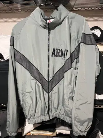 미군 밀리터리 트레이닝 자켓 ARMY 그레이 M 11931