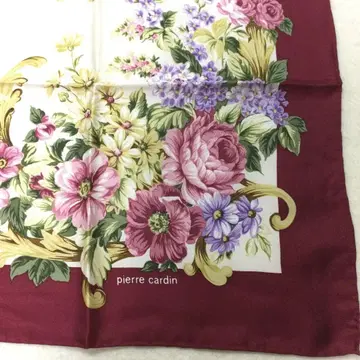 pierre cardin 피에르 가르뎅 스카프 꽃무늬