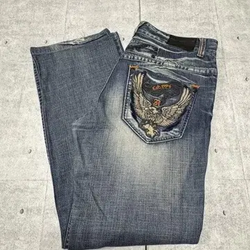 00s Y2K RIOBERA JEANS 부츠컷 플레어 데님 팬츠