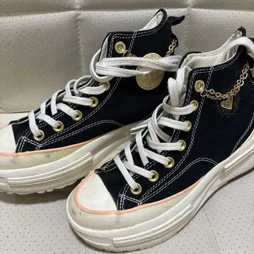 Converse 하이컷 스니커즈 통굽 체인 포함