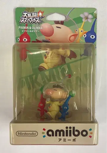 닌텐도 amiibo 슈퍼 스매시브라더스 피크민&올리마
