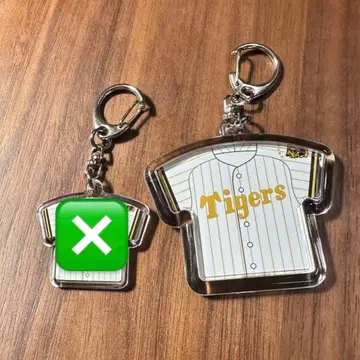 아이묭 한신 타이거즈 챔피온 유니폼 키링