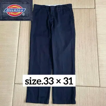 디키즈 dickies 874 워크 팬츠 블랙 33 x 31