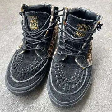 VANS CREEPERS MID 레오파드 무늬 23.5cm