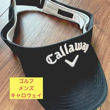 Callaway 골프 선바이저 블랙