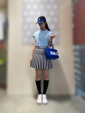 아르치비오 바이컬러 메쉬 UV 속건성 풀오버