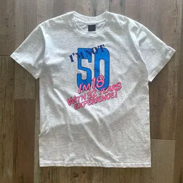 50세 생일 유머 유니크 t셔츠 빈티지 미국제 L 90s