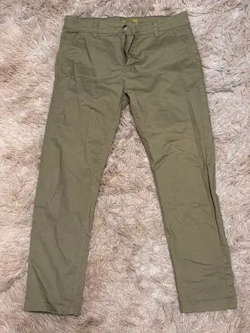 LACOSTE 라코스테 치노 팬츠 카키