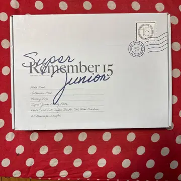 Super Junior 15th Anniversary Box