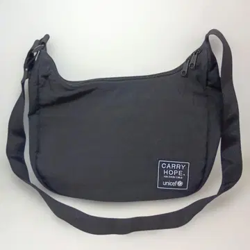 [ T44 ] UNICEF CARRY HOPE 숄더백 블랙