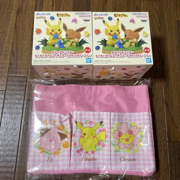 포켓몬스터 모구모구타임 피규어 포켓 부착 토트백