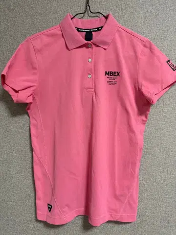 MASTER BUNNY EDITION 피케 셔츠 핑크