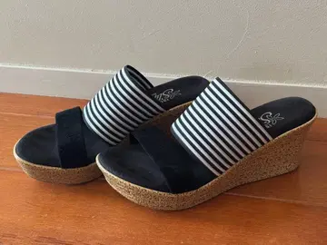 아일랜드 슬리퍼 웨지솔 샌들 ISLAND SLIPPER