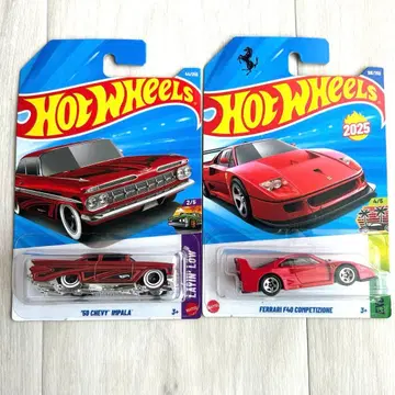 핫휠 임팔라, f40 2대 묶음 판매