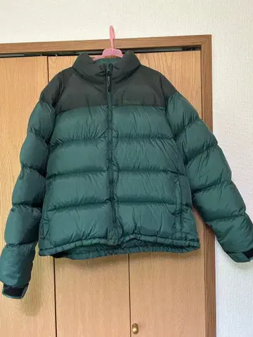 Marmot 다운 자켓 그린 L 사이즈