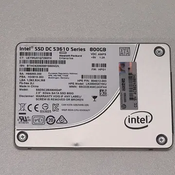 INTEL SSD DC S3610 Series 800GB | 브랜드 중고거래 플랫폼, 번개장터