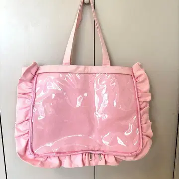 자카마트 이타백 A4 프릴 캔디 핑크